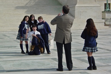 Photo in front of the Supreme Court [01]