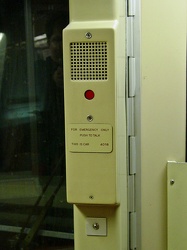 Emergency intercom on car 4018