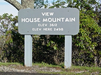 View, House Mountain