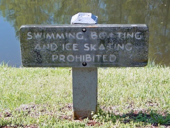 Sign at Otter Lake