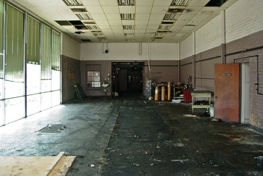 Press room at the former News Virginian building [01]