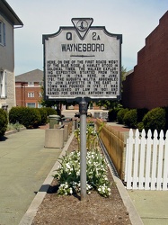 Waynesboro, Virginia historical marker [01]