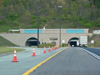 Tuscarora Mountain Tunnel western portal