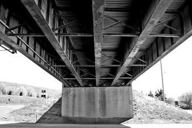 Bridge over US 30 in Breezewood