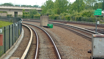 Partially completed bridge pier