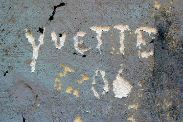 Name carved into Foamhenge [01]