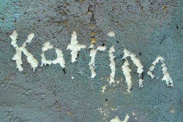 Name carved into Foamhenge [02]