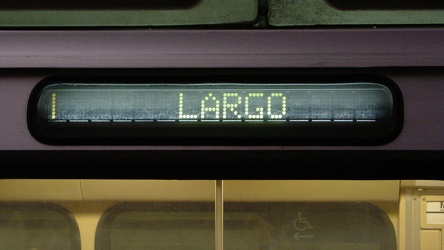 Orange Line train to Largo Town Center