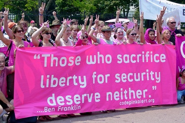 Code Pink demonstration on July 4 [02]