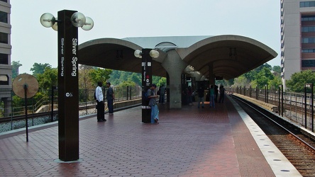 Silver Spring station, facing outbound [02]