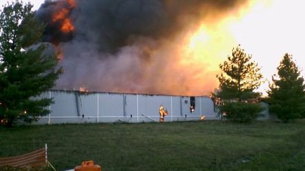 Burning of Waynesboro Outlet Village Building 7 [08]