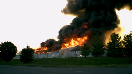 Burning of Waynesboro Outlet Village Building 7 [03]