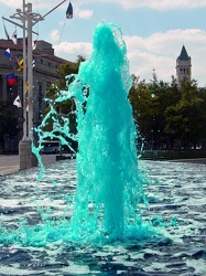 Navy Memorial, running blue [01]