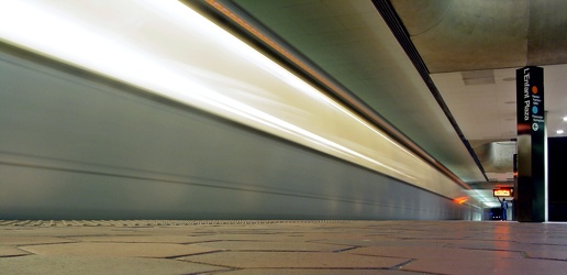 Train at L'Enfant Plaza lower level [02]