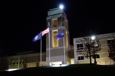 ISAT/CS Building at night [04]