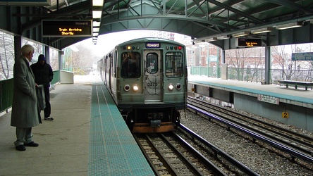 Purple Line train at Davis station [01]