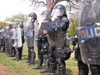 Anti-Nazi protest, April 19, 2008