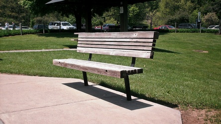 Bench at New Market rest area [01]