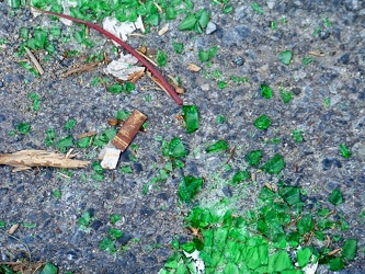 Debris on Georgia Avenue