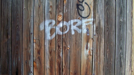 "BORF" tag on Georgetown Car Barn [02]