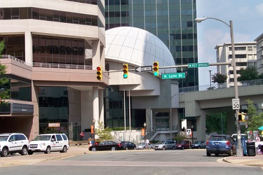 Intersection of Wilson Blvd. and North Lynn Street