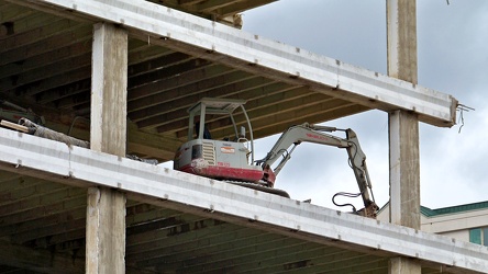 Mini excavator at 1815 Fort Myer Drive [03]