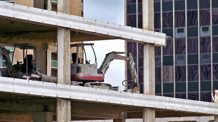 Mini excavator at 1815 Fort Myer Drive [02]