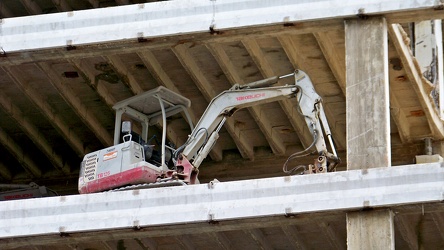 Mini excavator at 1815 Fort Myer Drive [04]