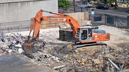 Recovery of scrap metal at 1815 North Fort Myer Drive site [03]