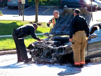 Car fire in Aspen Hill, Maryland [10]