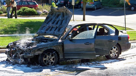 Car fire in Aspen Hill, Maryland [06]