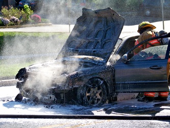 Car fire in Aspen Hill, Maryland [05]