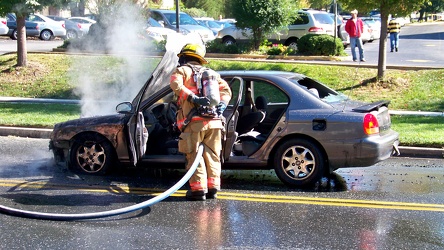 Car fire in Aspen Hill, Maryland [03]