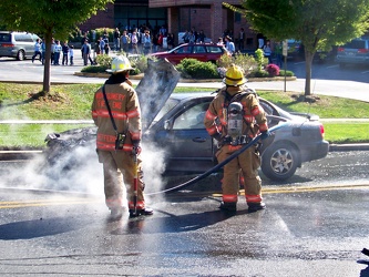 Car fire in Aspen Hill, Maryland [02]