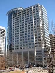 1801 North Lynn Street, viewed from across vacant lot