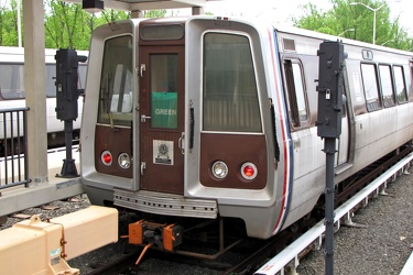 WMATA railcar 1165 at Branch Avenue rail yard [01]