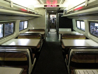 Amfleet dining car