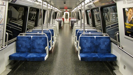 Interior of WMATA railcar 6026 [06]