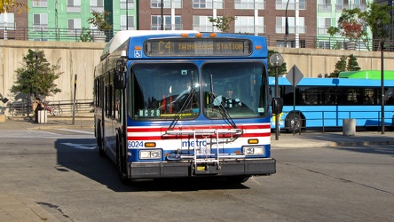 Metrobus 6024 at Wheaton station