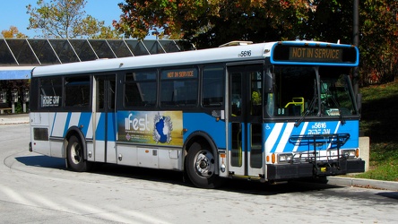 Ride On bus 5616 at Glenmont