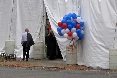 Protest at opening of new Church of Scientology facility in Washington, DC [02]