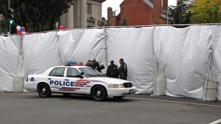 Protest at opening of new Church of Scientology facility in Washington, DC [01]