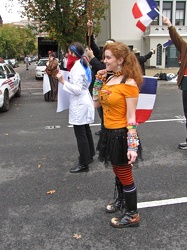 Protest at opening of new Church of Scientology facility in Washington, DC [07]