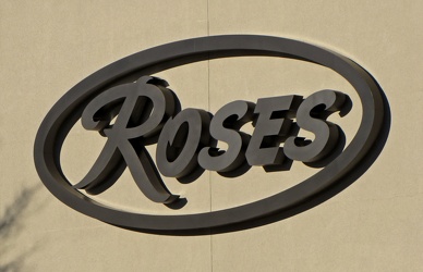 Sign for Roses in Waynesboro, Virginia