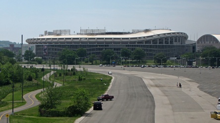 RFK Stadium, viewed from the Metro [02]