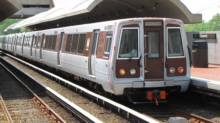 Orange Line train at Cheverly