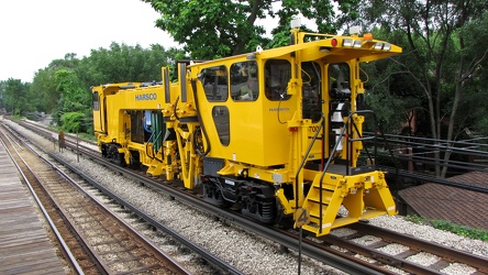 Work vehicle at Jarvis station