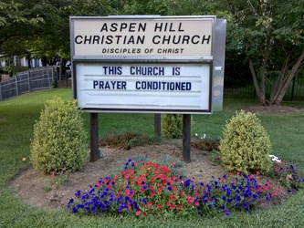 "This church is prayer conditioned"