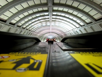 Van Ness-UDC station from escalator