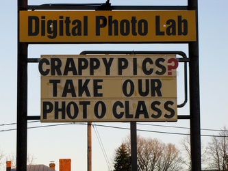 "CRAPPY PICS? TAKE OUR PHOTO CLASS"